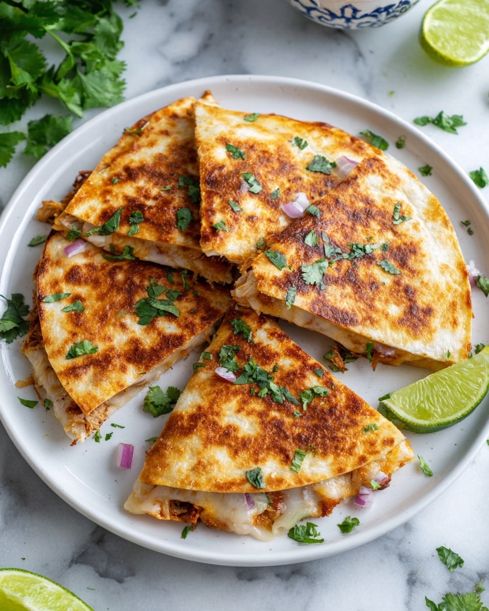 BBQ Chicken Quesadillas Recipe