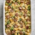 Sheet Pan Sausage and Tortellini Recipe