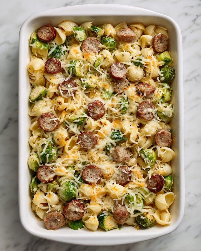 Sheet Pan Sausage and Tortellini Recipe