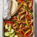 Quick One Pan Chicken Fajitas Recipe