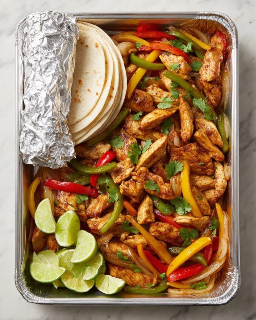Quick One Pan Chicken Fajitas Recipe
