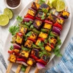 Rainbow Tofu Kabobs Recipe