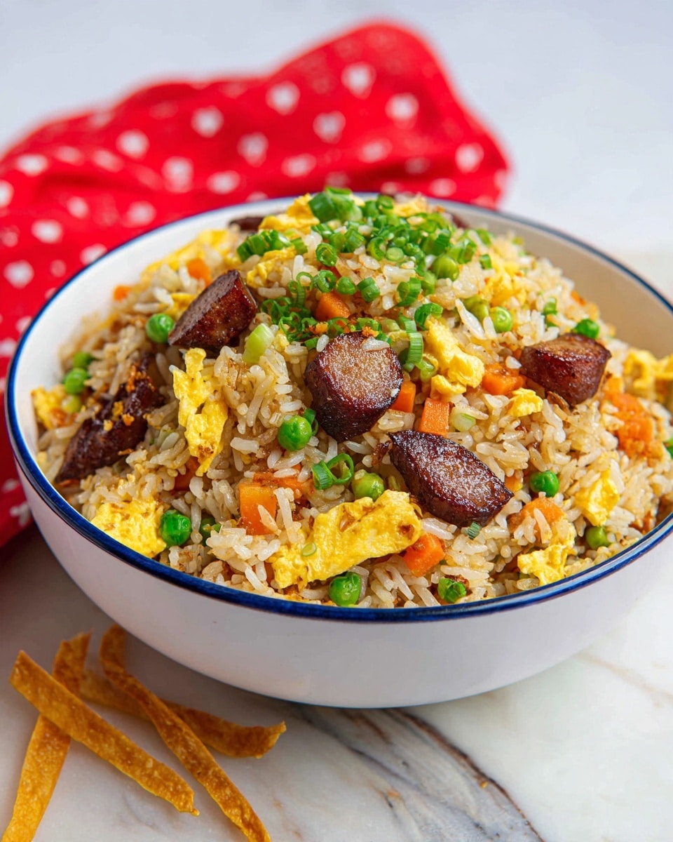 Leftover Hot Dog Fried Rice Recipe