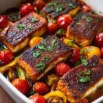 Honey Harissa Baked Feta Recipe