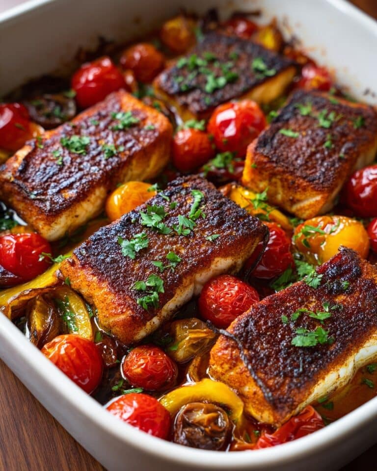 Honey Harissa Baked Feta Recipe