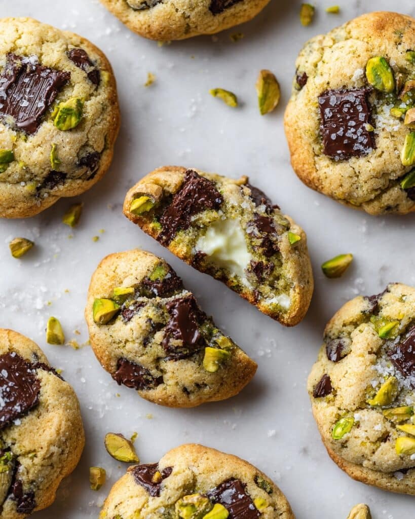 Pistachio Cream Cookies Recipe