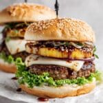 Hawaiian Teriyaki Burgers Recipe