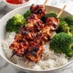 Healthy BBQ Chicken Skewers Recipe