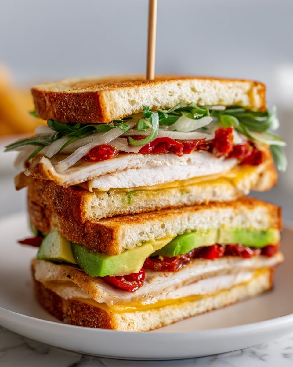 Avocado Turkey Pesto Paninis Recipe