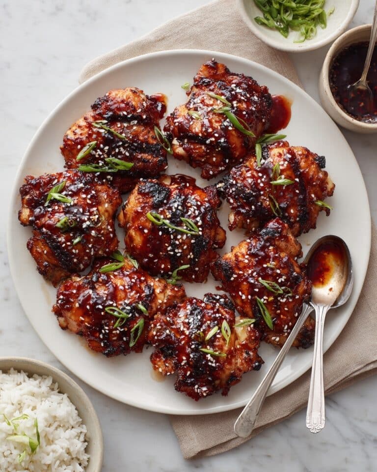 Easy Grilled Teriyaki Chicken Thighs Recipe