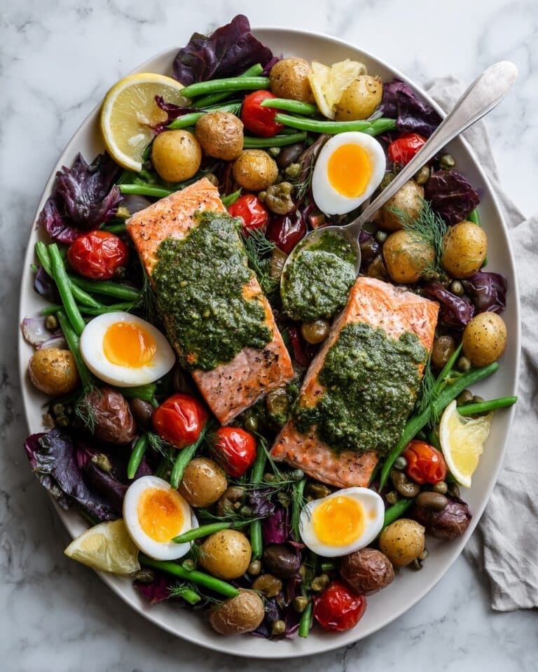 Wild Salmon Niçoise Dinner Salad Recipe