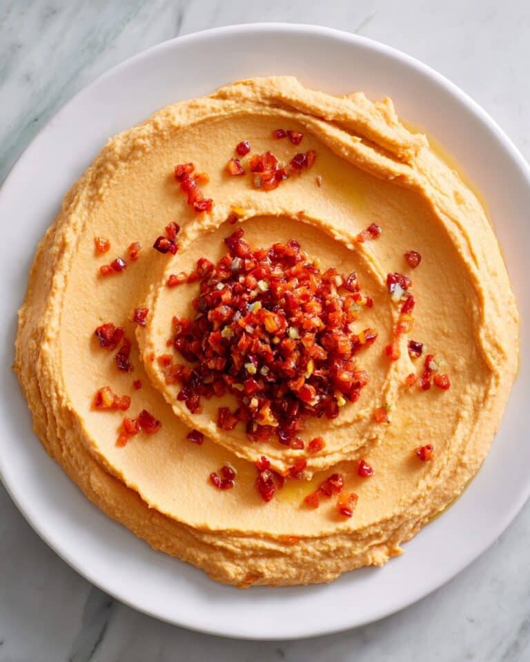 Roasted Red Pepper Hummus Recipe