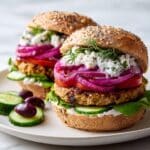 Spinach and Feta Turkey Burgers Recipe