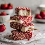 Strawberry Shortcake Ice Cream Bars Recipe