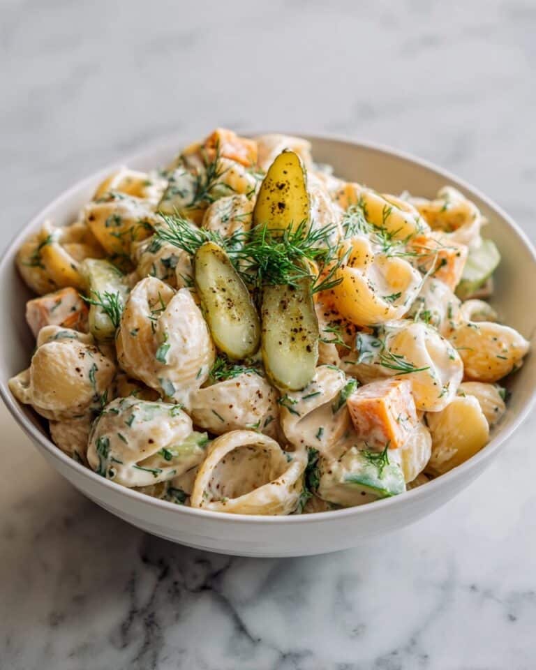 Dill Pickle Pasta Salad Recipe