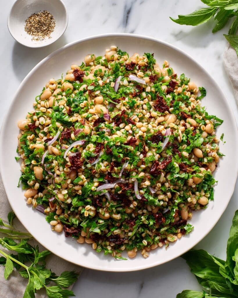 Tuscan Bean Salad Recipe