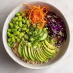 Edamame Salad with Sesame-Soy Dressing Recipe