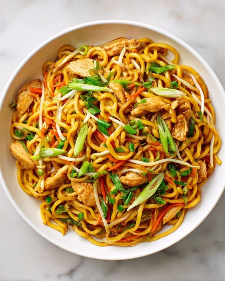 Homemade Chicken Lo Mein Recipe