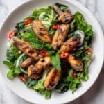 Grilled Squid Salad with Lemon and Fresh Greens Recipe
