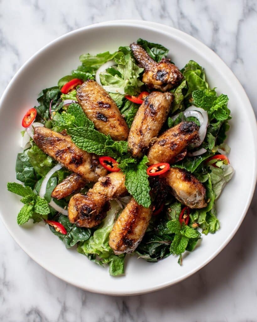 Grilled Squid Salad with Lemon and Fresh Greens Recipe