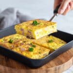 Cast Iron Frittata with Vegetables and Cheese Recipe