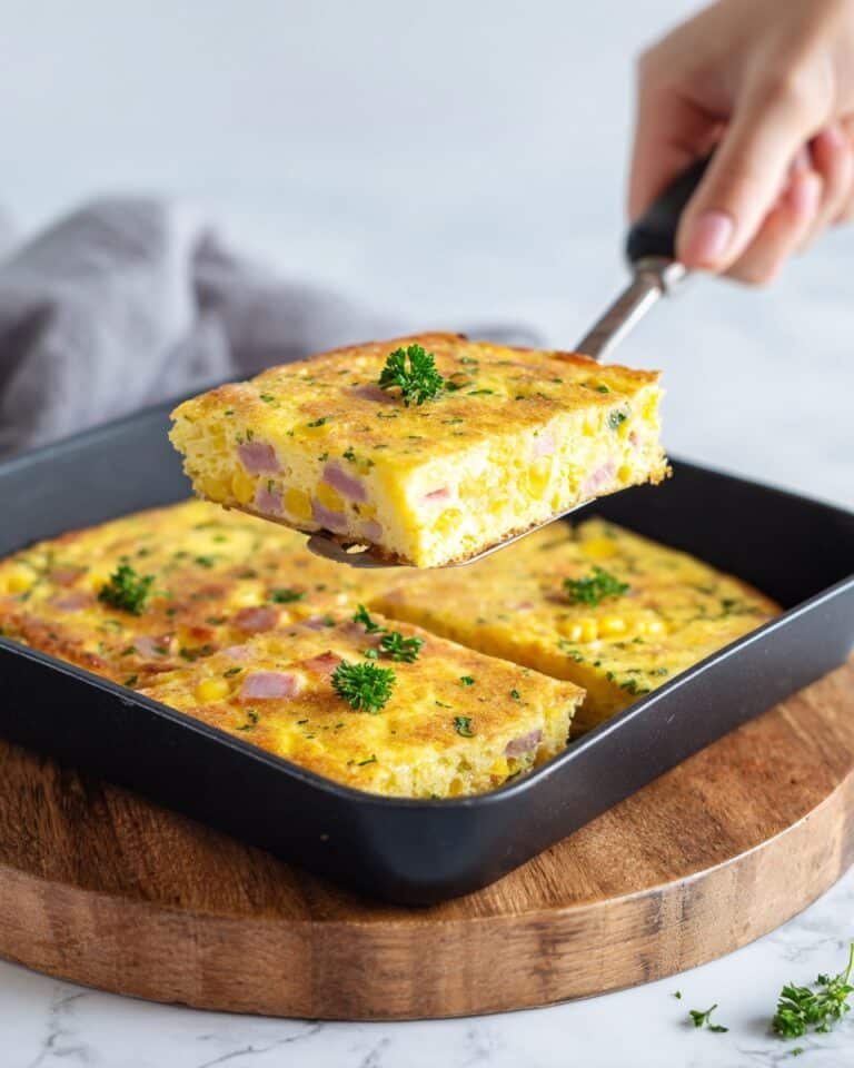 Cast Iron Frittata with Vegetables and Cheese Recipe