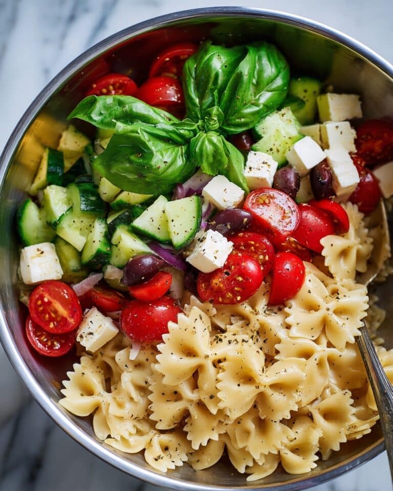 Quick & Easy Mediterranean Pasta Salad Recipe