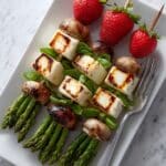 Halloumi & Strawberry Skewers: A Juicy Summer Appetizer Recipe