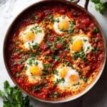 Shakshuka: Middle Eastern Baked Eggs in Spiced Tomato Sauce Recipe