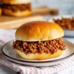 Homemade Sloppy Joes with Lean Ground Beef and Rich Tomato Sauce Recipe