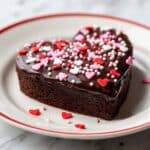 Dipped Heart Brownies Recipe