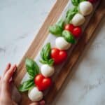 Heart Shaped Caprese Skewers Recipe