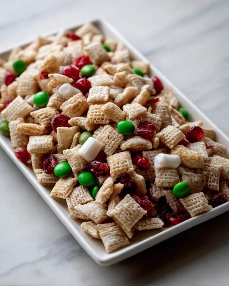 White Chocolate Reindeer Chow Recipe
