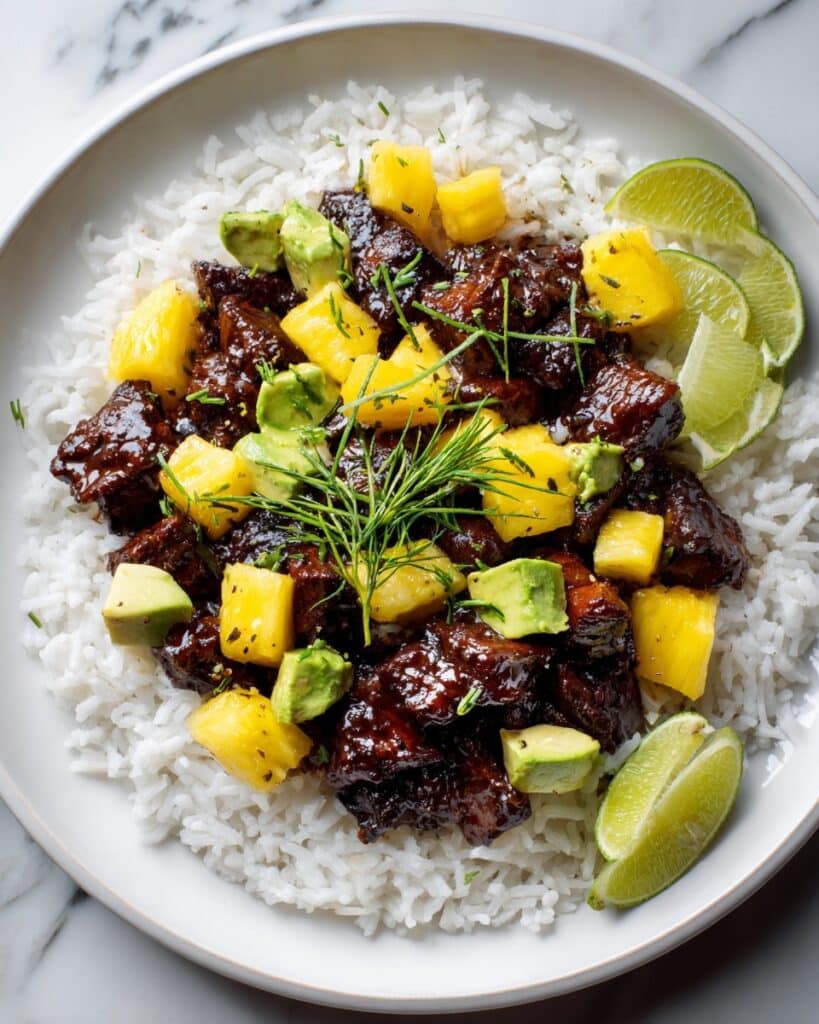 Tropical Pineapple Chicken & Rice Delight Recipe