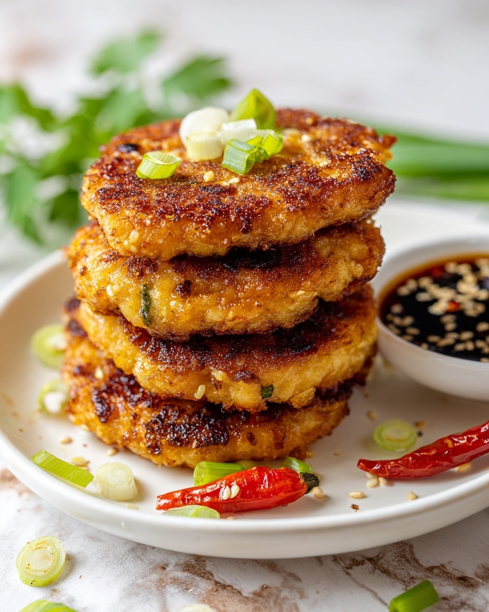 Gamjajeon (Korean Potato Cheese Pancakes) Recipe