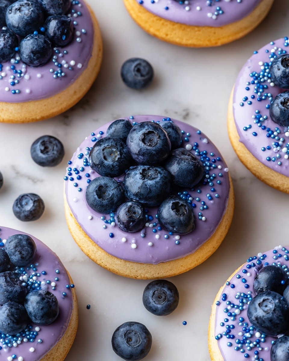 Blueberry Baked Donuts Recipe