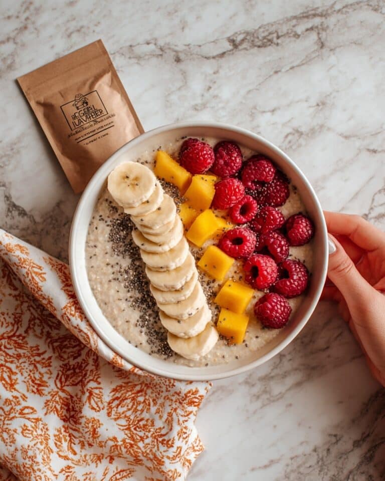 Warm Quinoa Porridge with Gingerbread Spice Recipe