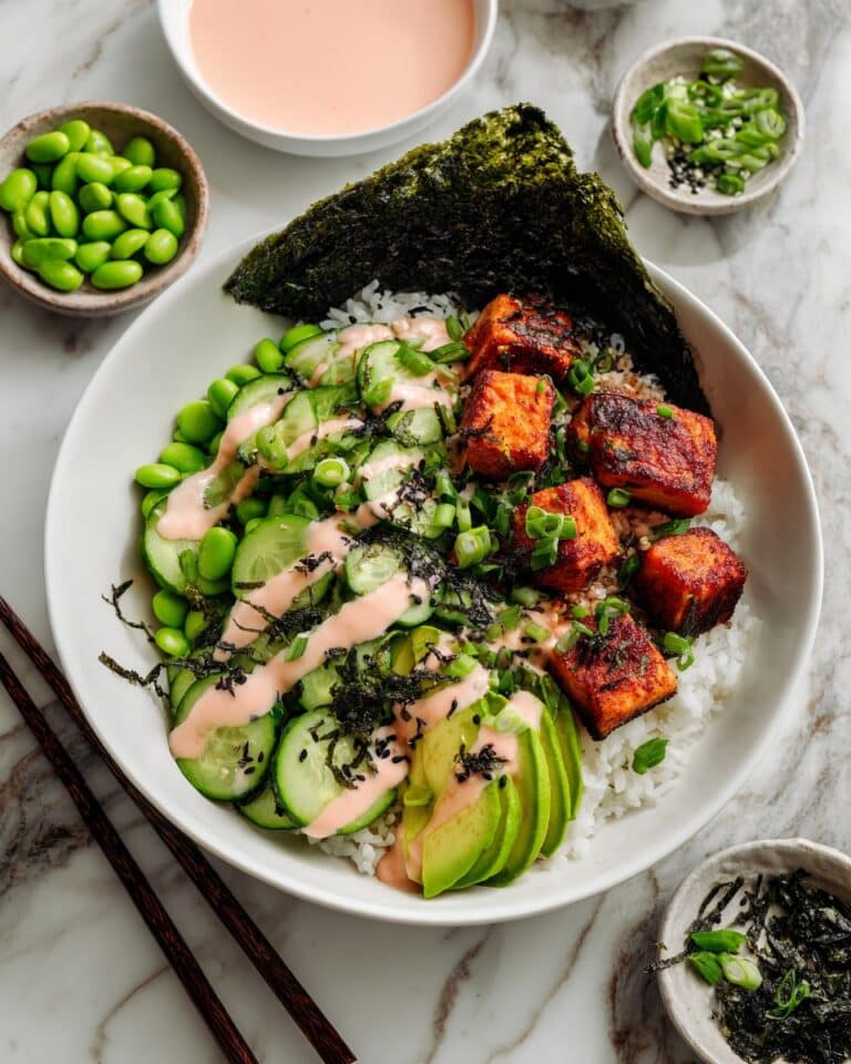 Baked Salmon Sushi Bowl Recipe