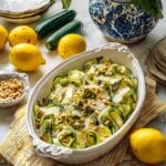 Zucchini Ribbon Salad with Lemon Recipe