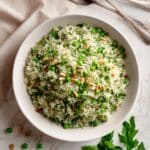 Pea and Mint Orzo Risotto Recipe