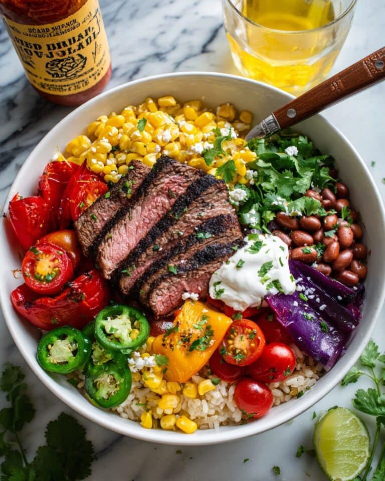 Grilled Steak Fajita Bowls Recipe