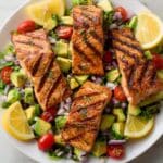 Blackened Salmon with Avocado Salsa Recipe