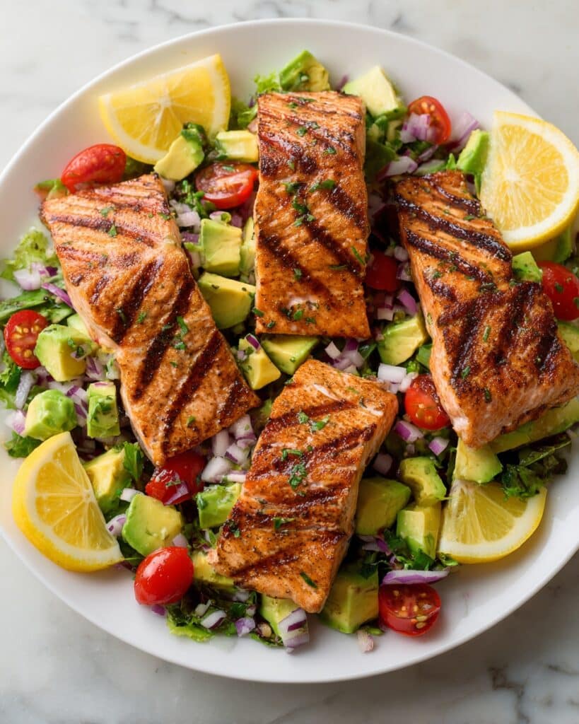 Blackened Salmon with Avocado Salsa Recipe