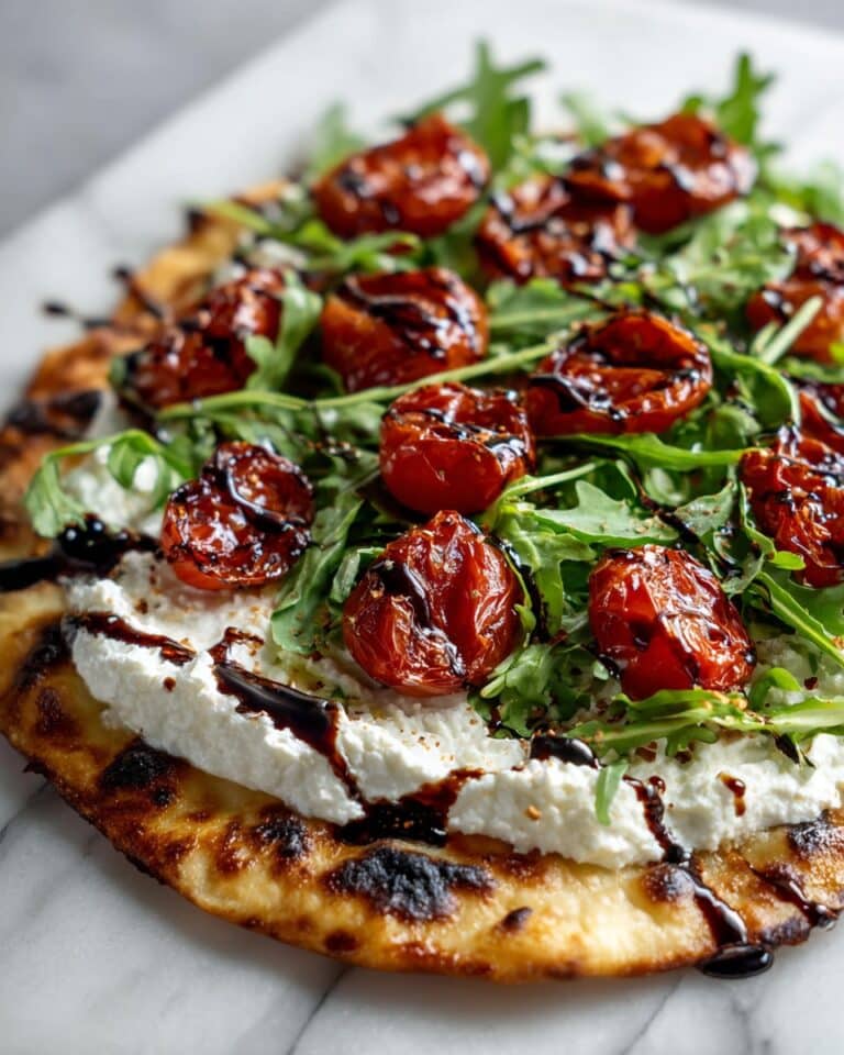 Burrata Caprese Pizza Sandwich Recipe