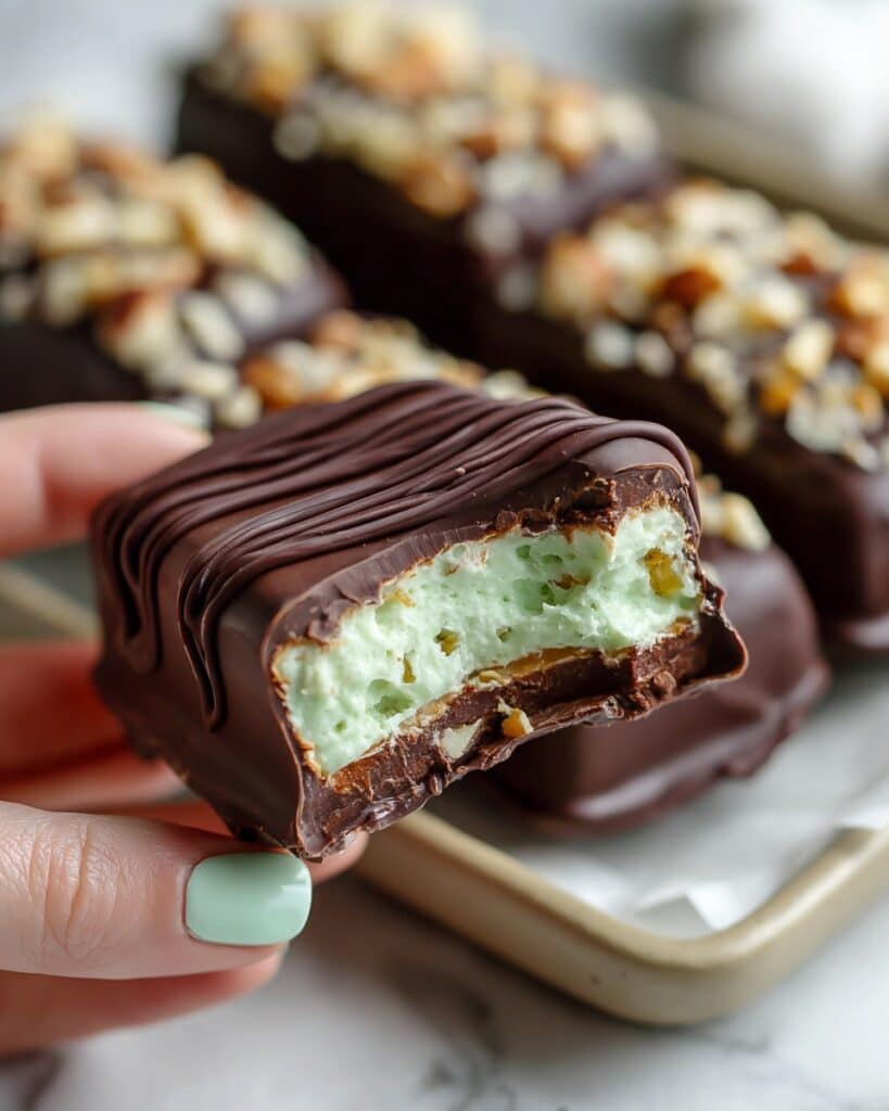 Healthy Pistachio Magnum Ice Cream Bars Recipe