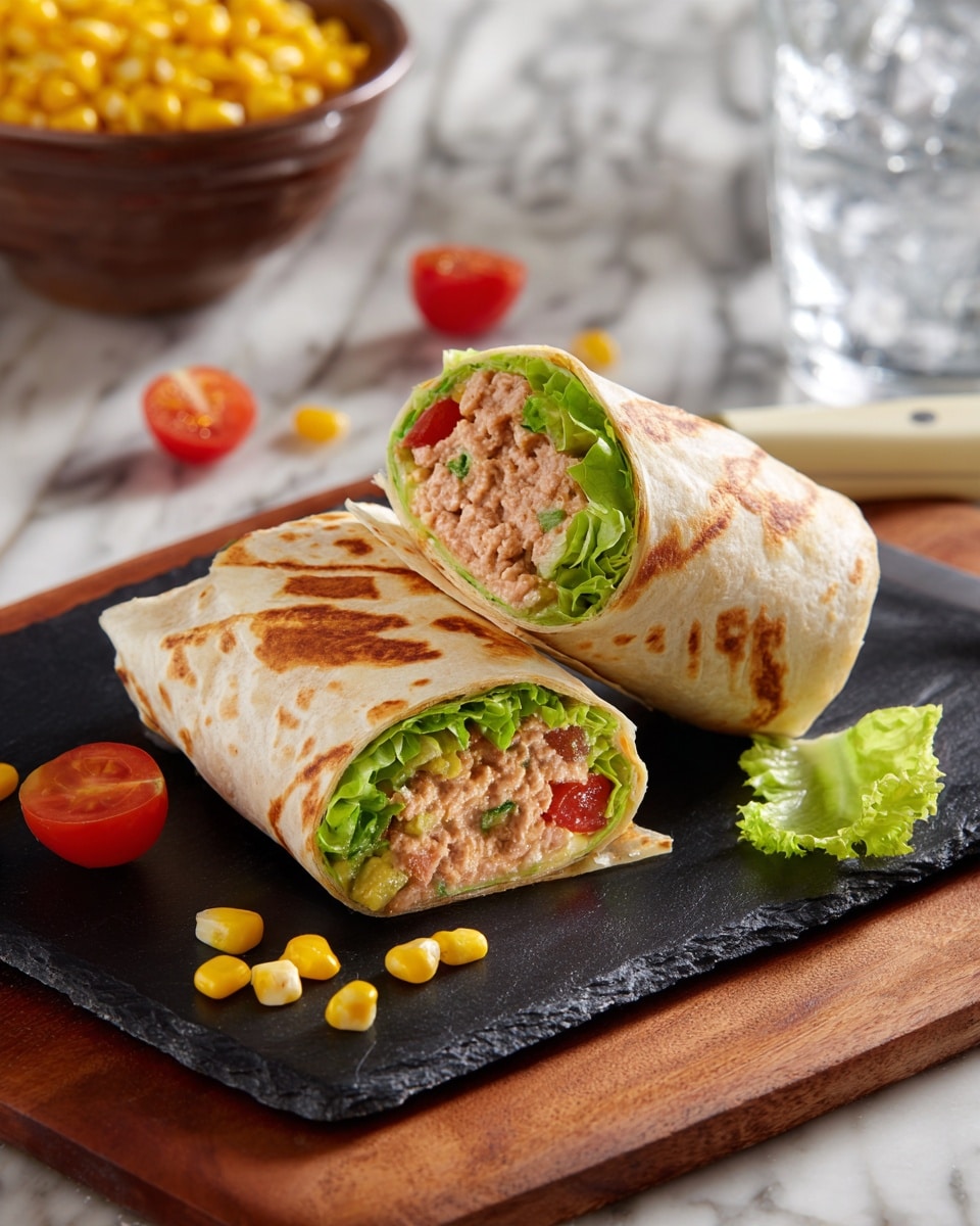 Wrap au Thon (Tuna Wrap) Recipe