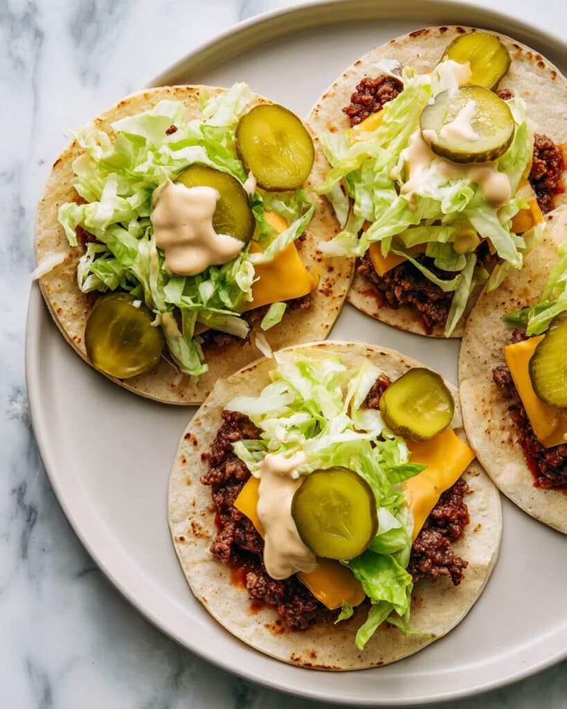 Big Mac Tacos Recipe