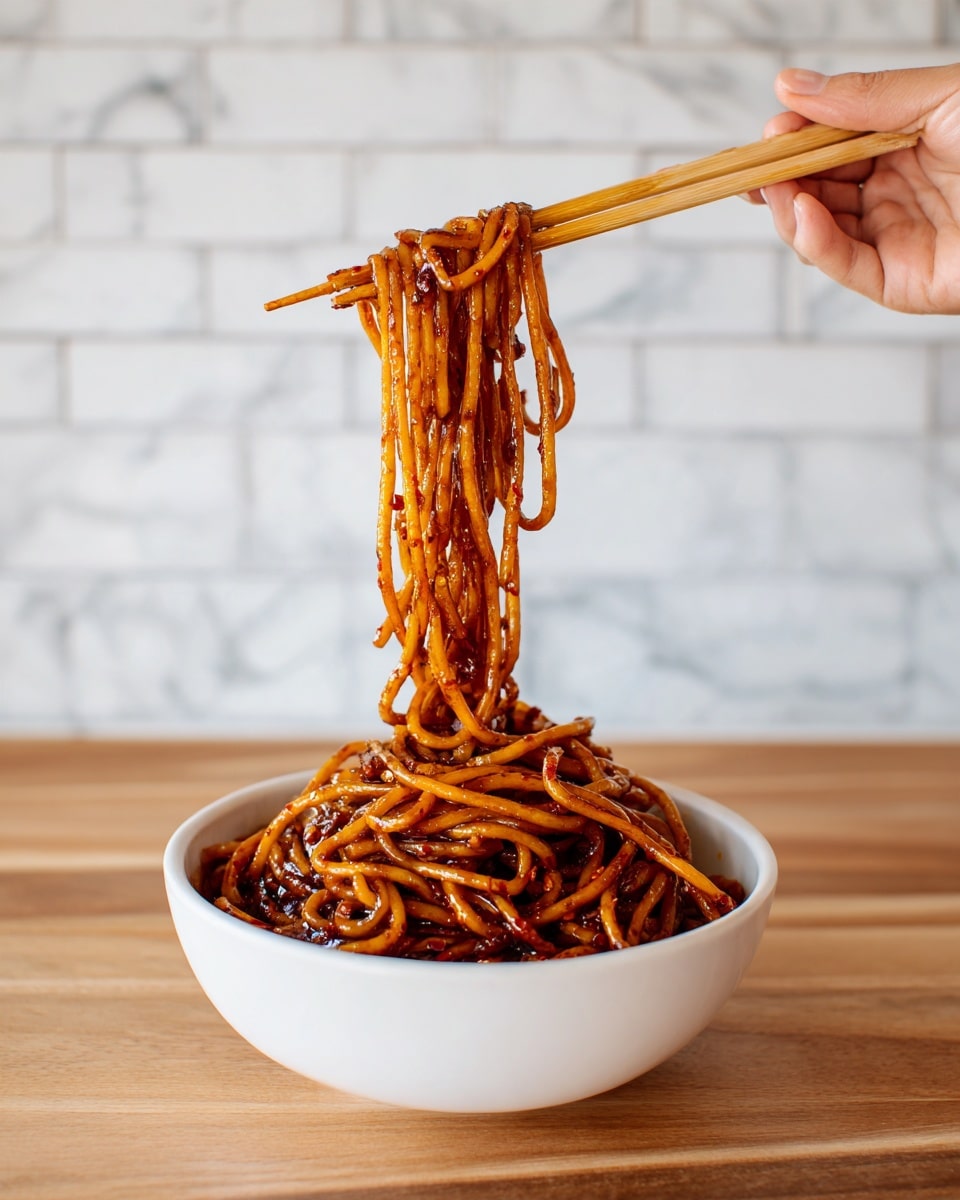 Spicy Potato Noodles Recipe