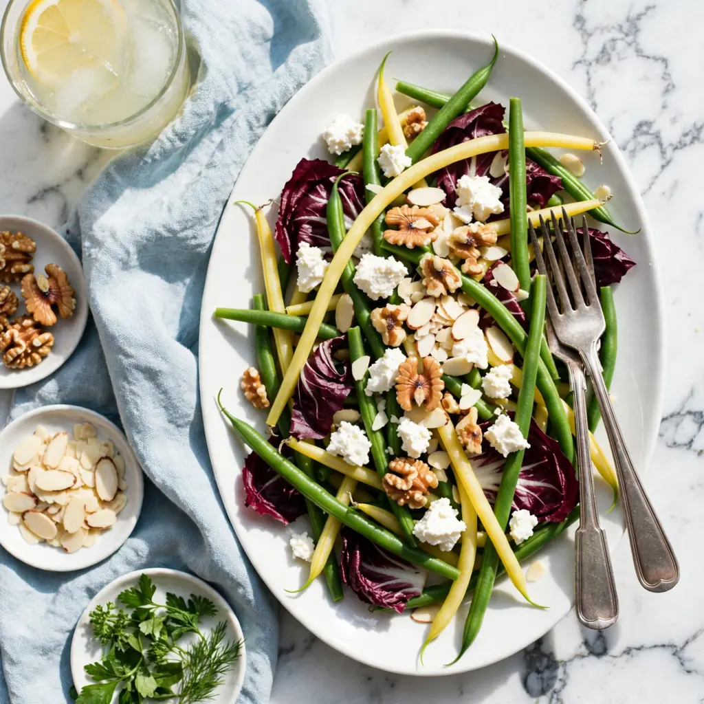 Summer Cold Green Bean Salad Recipe